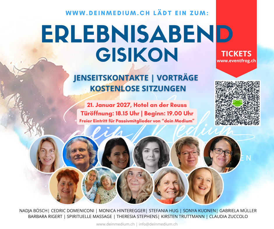 Medialer Erlebnisabend 21.1.2027